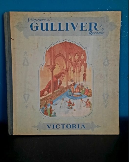 Plaatjesalbum -Gulliver's Reizen (Volledig ingeplakt !), Verzamelen, Gebruikt, Ophalen of Verzenden, 1940 tot 1960, Prent