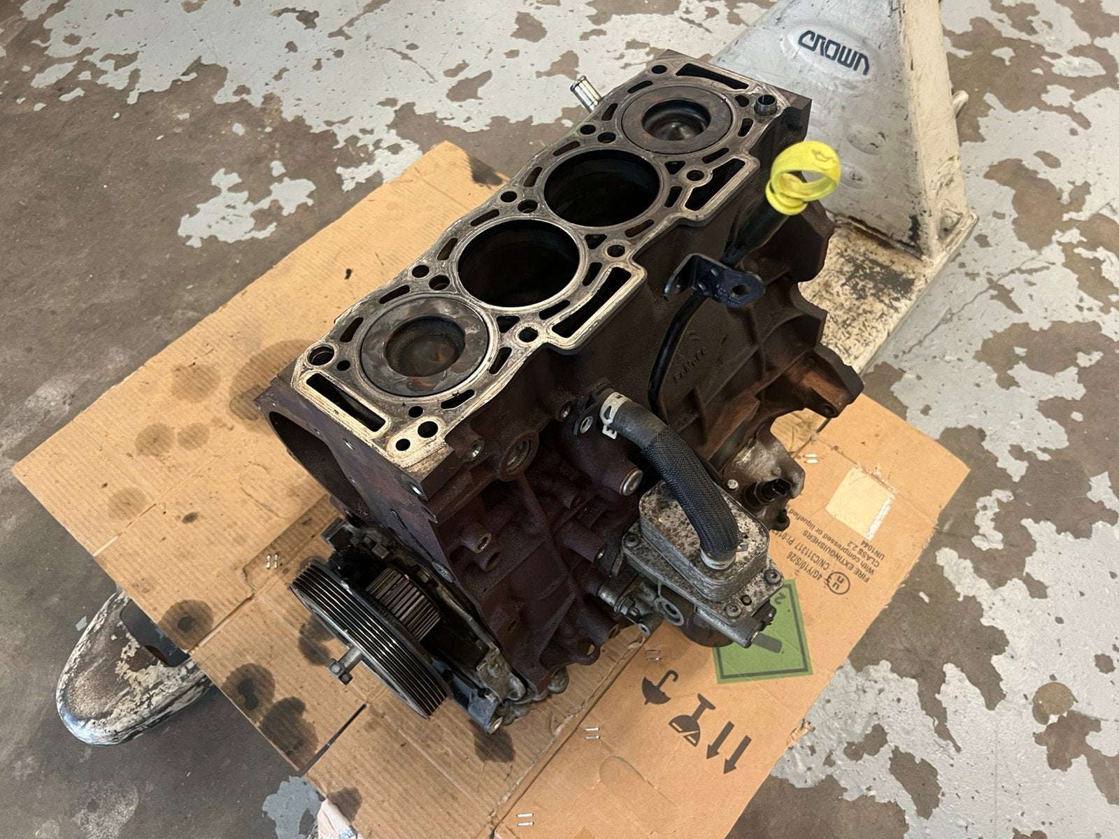 Onderblok Peugeot Citroen Opel Ford 2.0 HDi TDCi AH01 AH02, Auto-onderdelen, Ophalen, Gebruikt, Opel