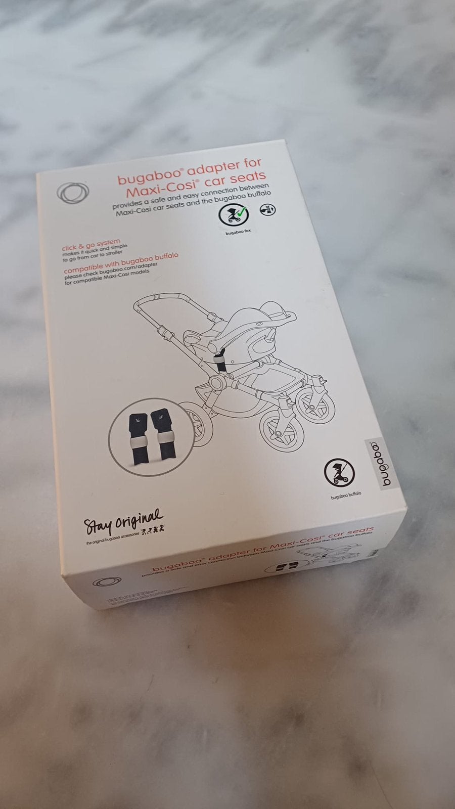 Bugaboo adapter for Maxi-cosi, Ophalen of Verzenden, Gebruikt