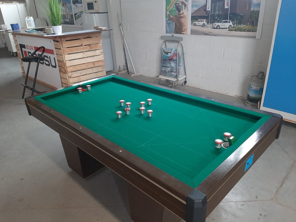 Ook de ganse verlofperiode blijven we doorwerken., Sport en Fitness, Biljarten en Poolen, Ophalen, Zo goed als nieuw, Biljarttafel