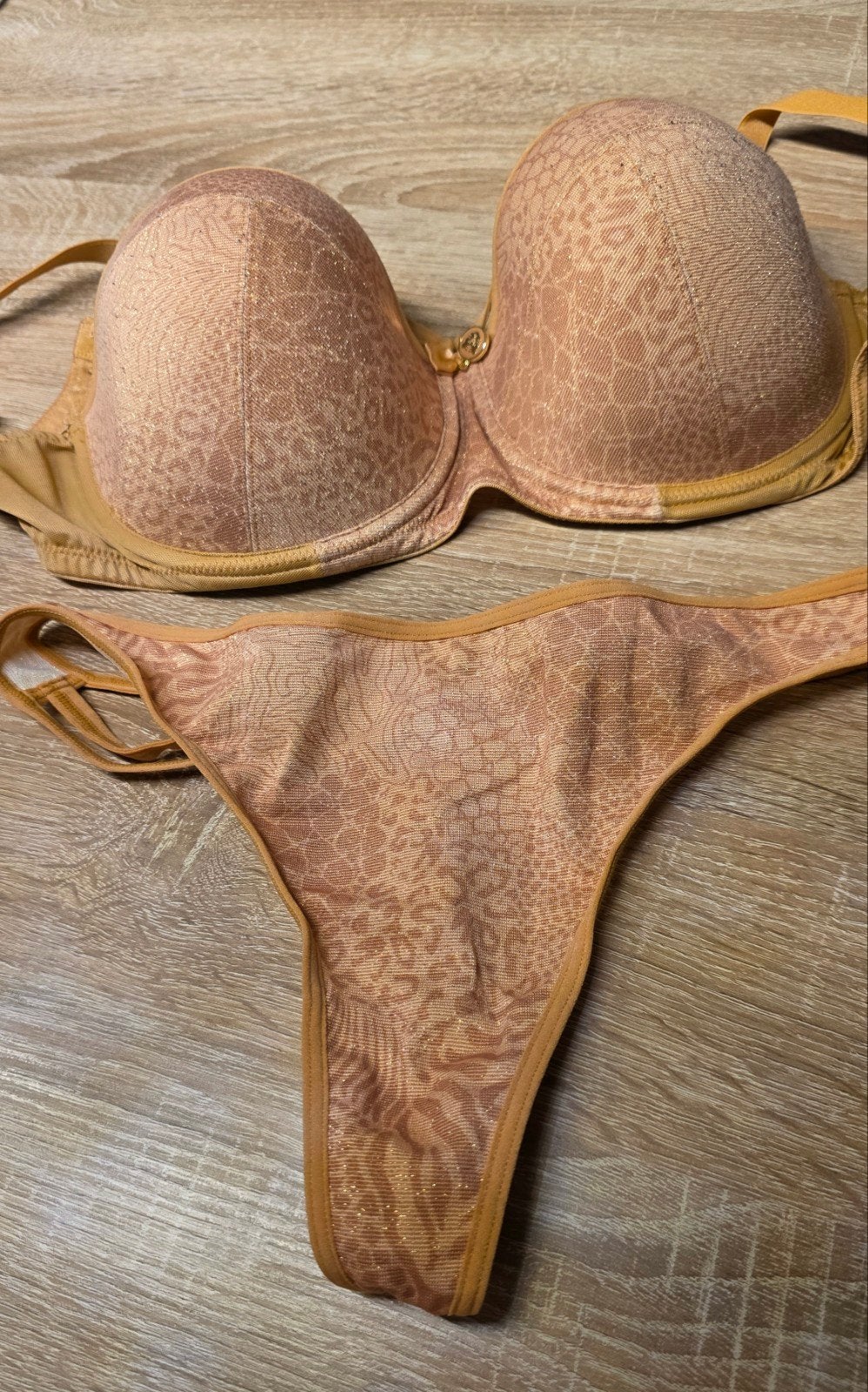 Set Marlies Dekkers 70E, Marlies Dekkers, Enlèvement ou Envoi, Beige, Ensemble