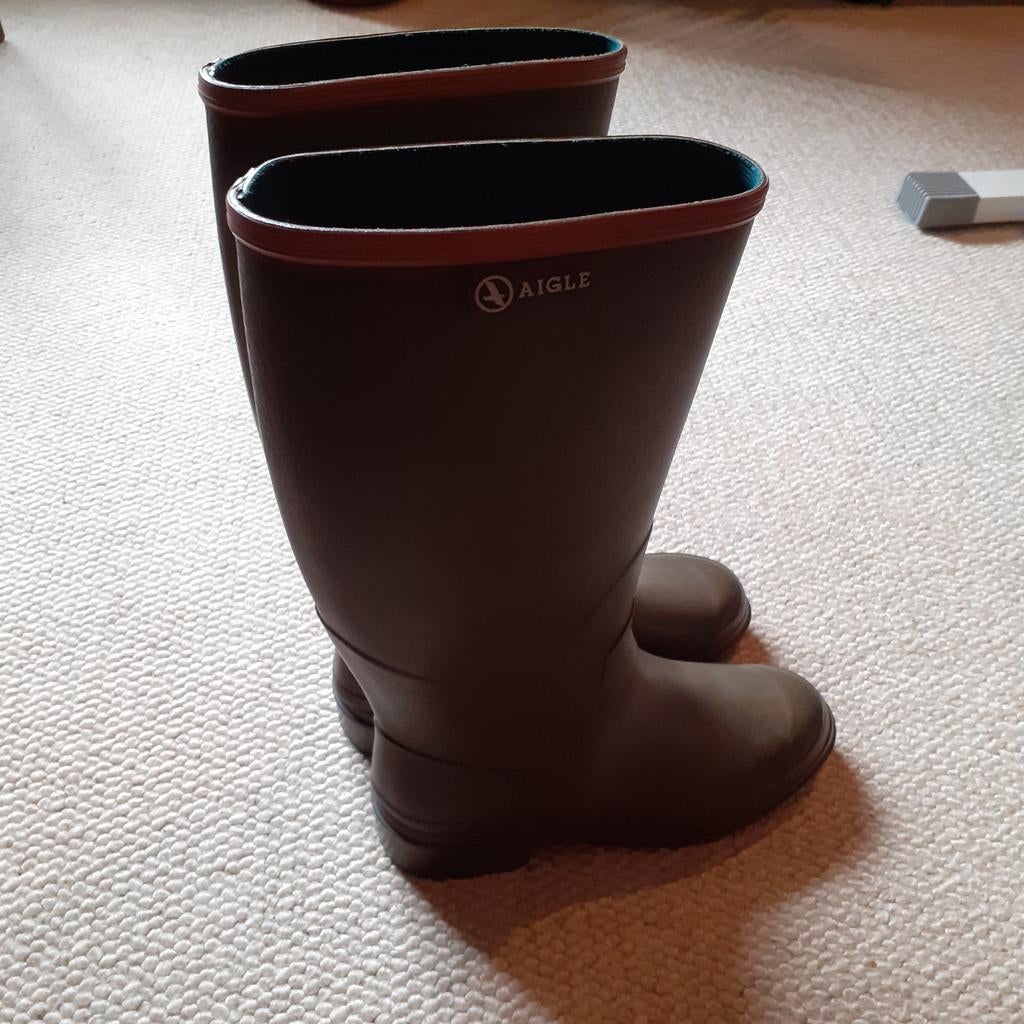 Laarzen, Ophalen, Hoge laarzen, Zo goed als nieuw, Groen