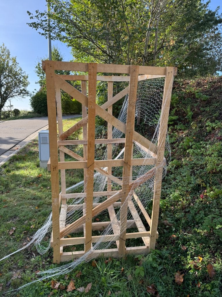 Paletkrat, Doe-het-zelf en Bouw, Ophalen, Gebruikt, 100 cm of meer, 60 cm of meer