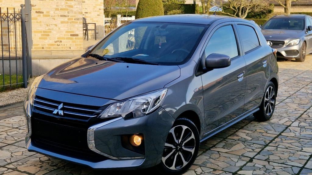 Mitsubishi space star met carplay, Auto's, Mitsubishi, Euro 6, Leder en Stof, Android Auto, Handgeschakeld