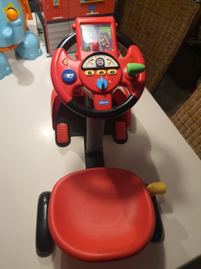 Chicco fiat 500 simulator, Ophalen