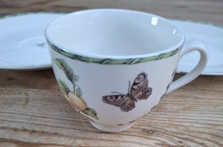 Janneke Brinkman Fruit en Flowers kopje zonder schoteltje, Gebruikt, -, Ophalen of Verzenden, -