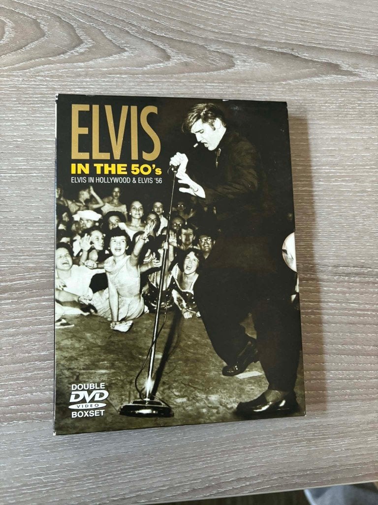 Elvis 2 dvdbox, Elvis in the 50's, bevat Elvis in Hollywood, CD & DVD, Tous les âges, Enlèvement ou Envoi, Comme neuf, Vidéos musicales