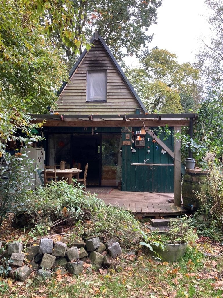 Tijdelijke woning - chalet - tiny house - A-frame, Ophalen, Gebruikt
