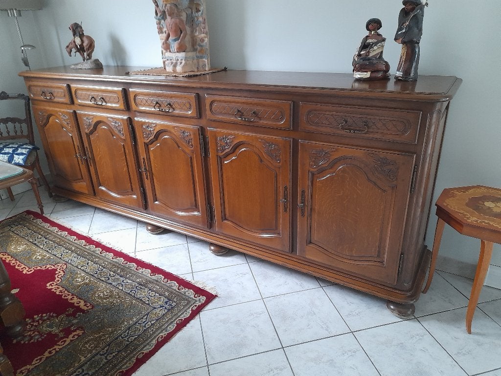 Buffetkast, Ophalen, Gebruikt, Italians snijwerk, 100 tot 150 cm