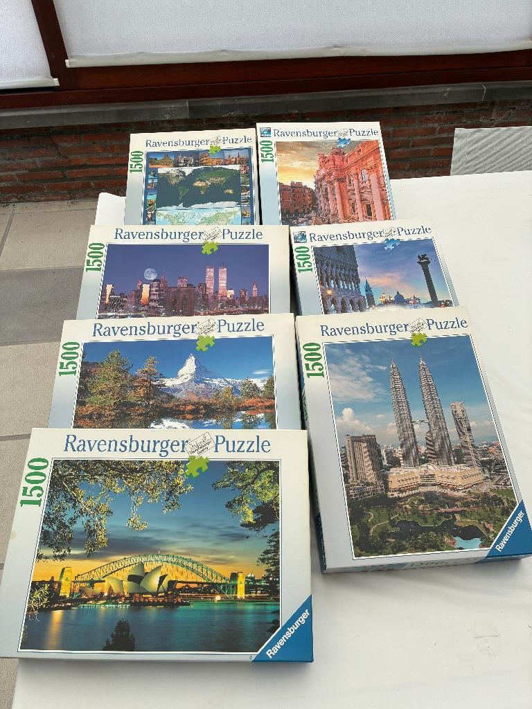 Puzzels zelf uit te kiezen, Enlèvement, 500 à 1500 pièces, Puzzle