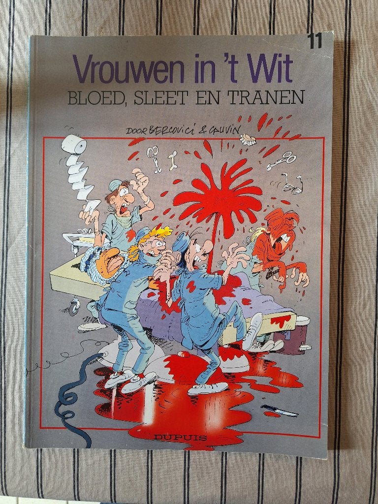 vrouwen in 't wit 11: bloed, sleet en tranen, Boeken, Eén stripboek, Ophalen of Verzenden, Gelezen