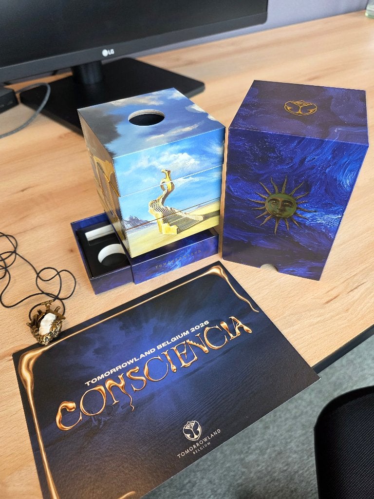 Gebruikte Tomorrowland (tml) Conciencia box