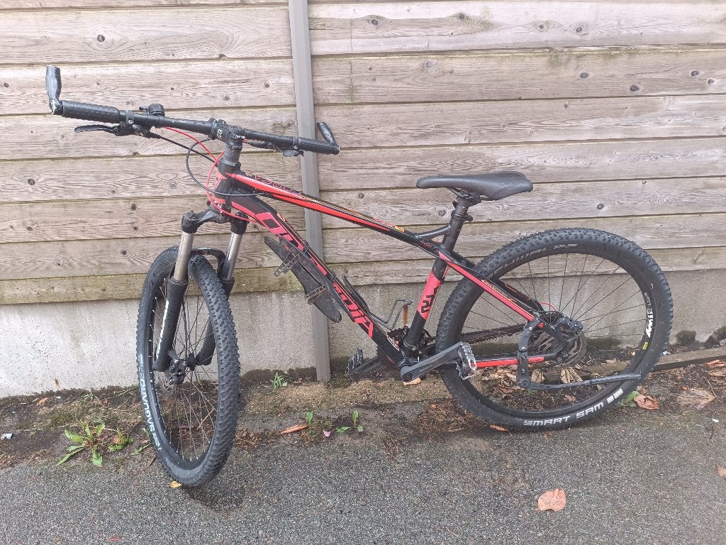 Fiets, Fietsen en Brommers, Gebruikt, Versnellingen, Schijfrem, 65 cm of meer
