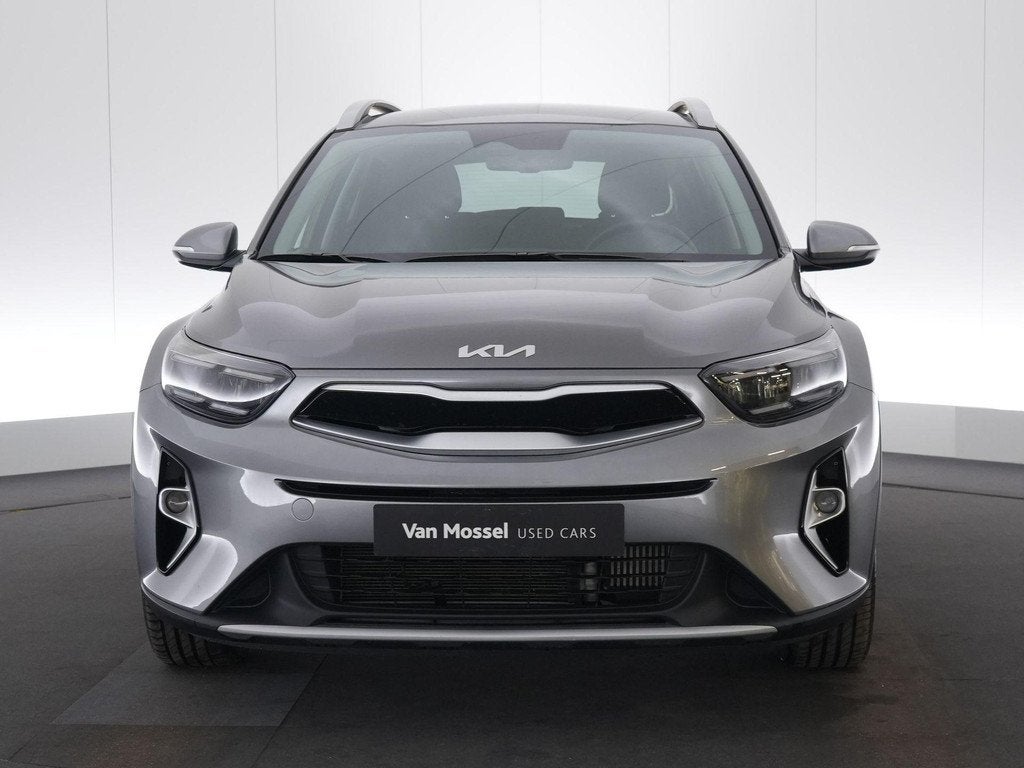 Kia Stonic 1.0 T 100 Pulse DCT (automatique), Autos, Argent ou Gris, Entreprise, Entretenue par le concessionnaire, Noir