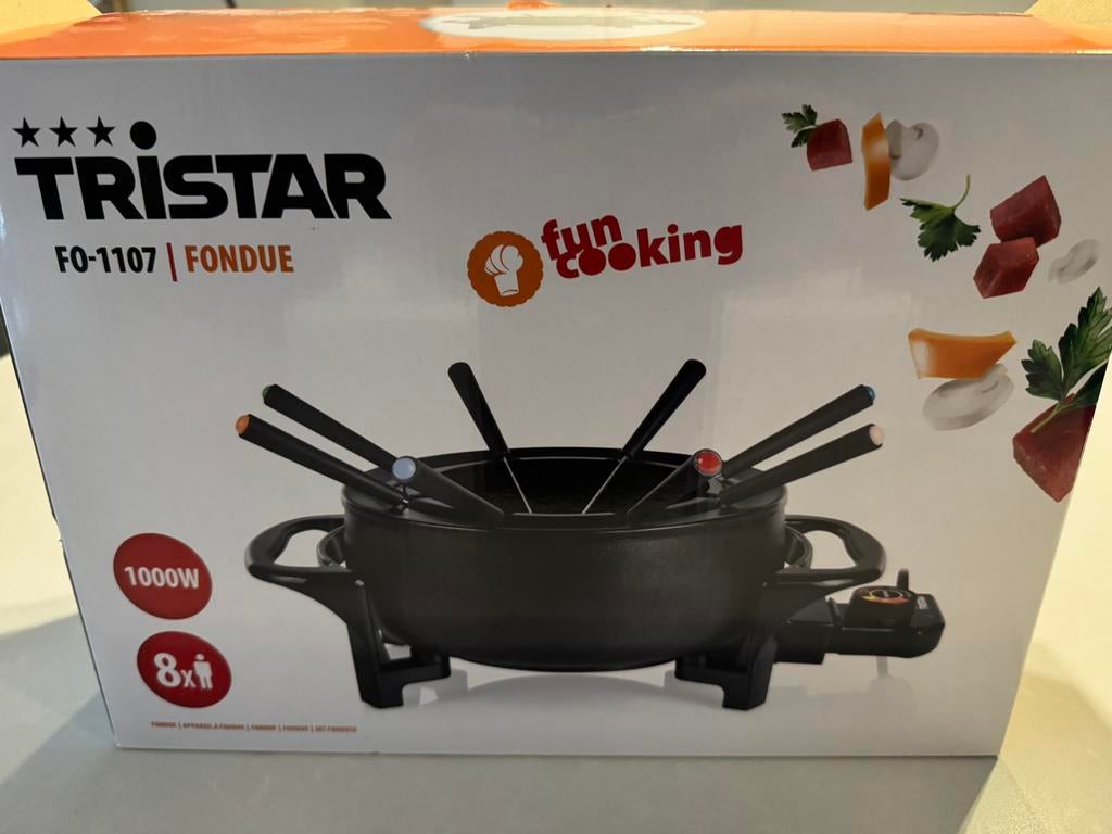 Tristar Fondue voor 8 personen, Elektronische apparatuur, Gourmetstellen, Ophalen of Verzenden, Nieuw
