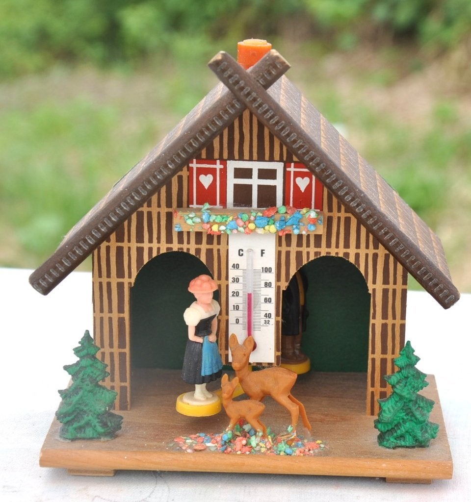 maisonnette météo avec thermomètre, Enlèvement ou Envoi