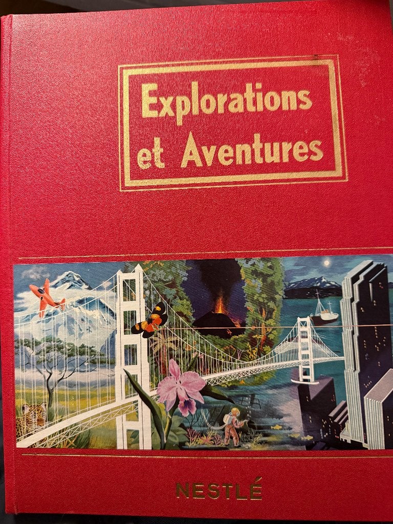 CHROMOS Explorations & Adventures 1955 18-serie, Verzenden, Zo goed als nieuw, Overige onderwerpen