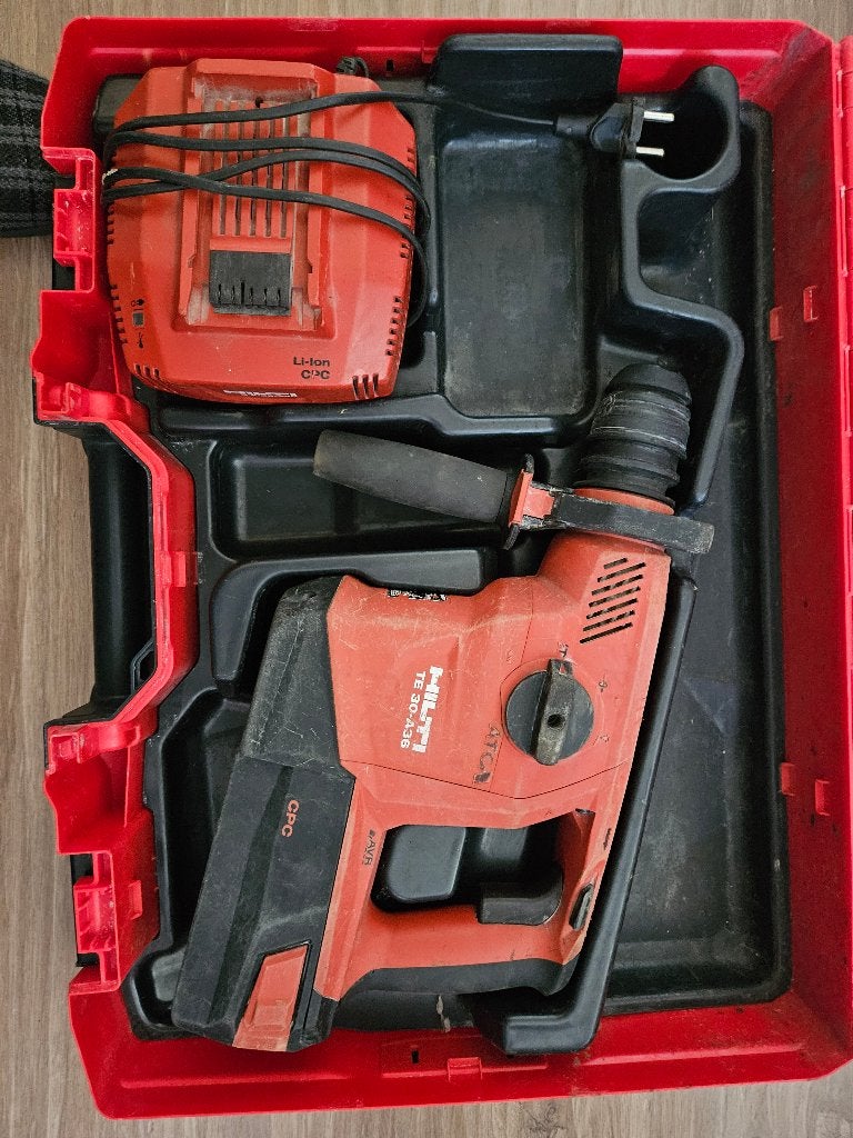 Hilti TE 30-A36 Volt Boormachine en Breekhame, Ophalen, 600 watt of meer, Boor- en/of Breekhamer, Zo goed als nieuw