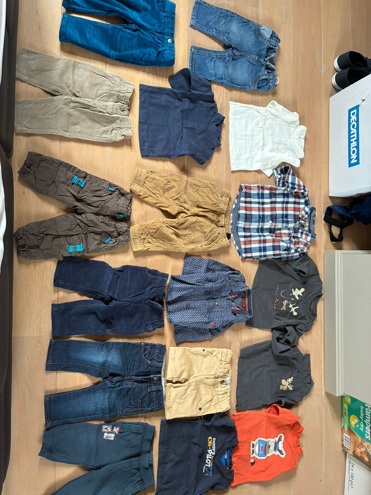 Baby kleding doos 4, Kinderen en Baby's, Ophalen of Verzenden, Gebruikt