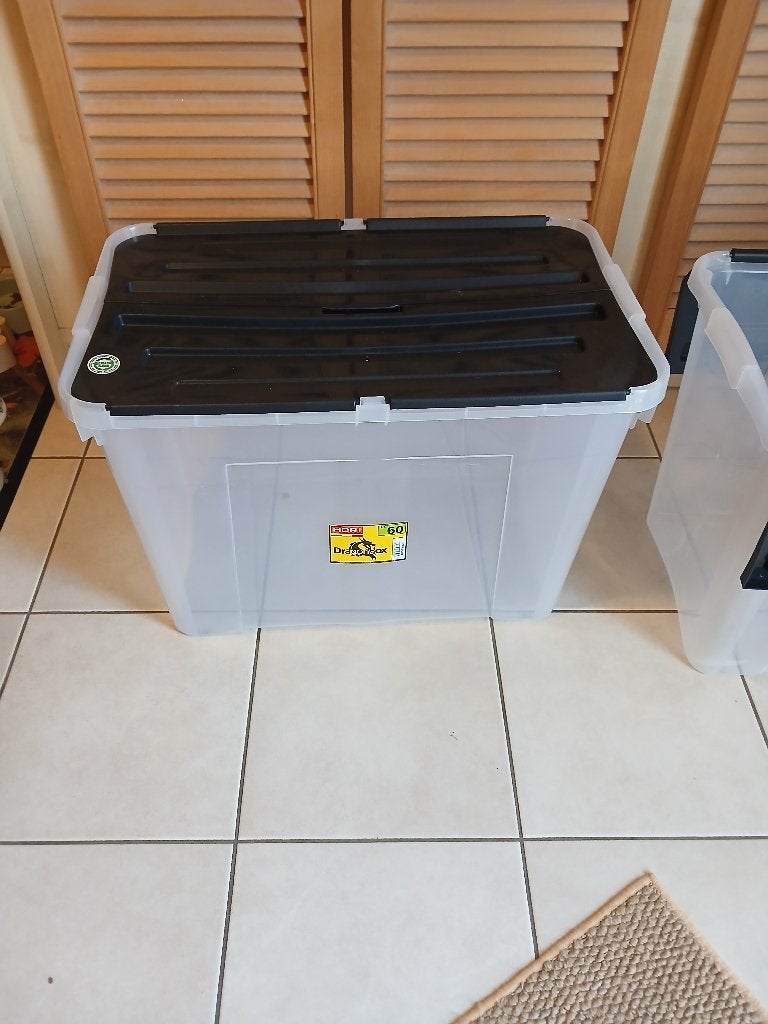 dragon box, Ophalen, Mand, Met deksel