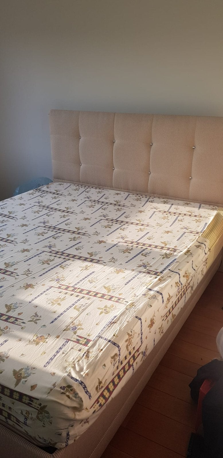 Lit a vendre 160x200, Huis en Inrichting, Slaapkamer | Complete slaapkamers, Ophalen, Zo goed als nieuw, Tweepersoons, Soulevable