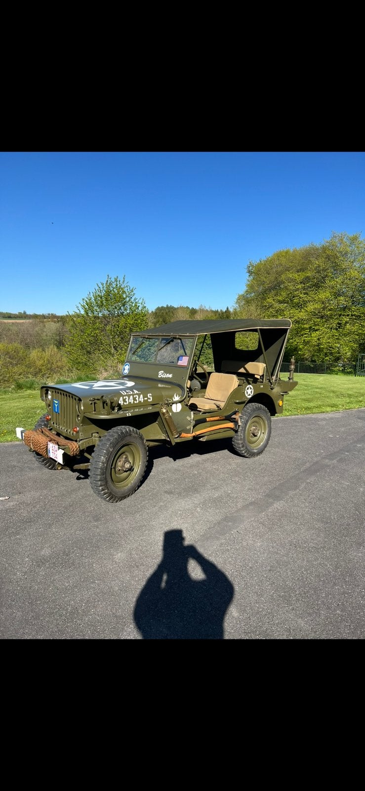Jeep willys hotchkiss, Auto's, Jeep, Overige modellen, 4 cilinders, Handgeschakeld, Vierwielaandrijving