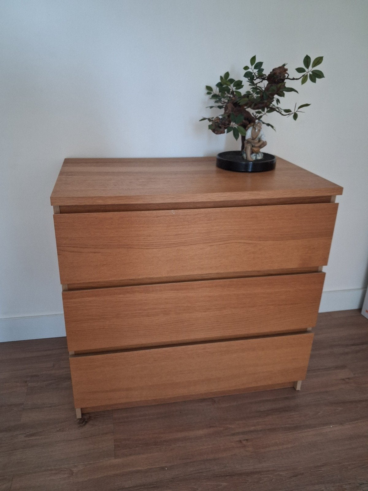 IKEA MALM met 3 lades, Huis en Inrichting, Kasten | Ladekasten, Ophalen, Gebruikt, 50 tot 100 cm, 3 of 4 laden