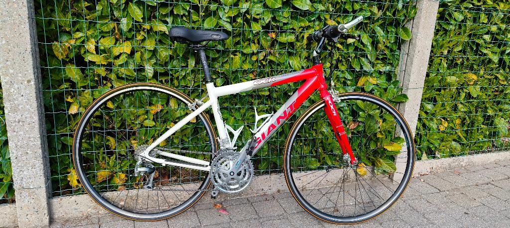 koersfiets Giant OCR maat S, Fietsen en Brommers, Fietsen | Racefietsen, Ophalen, 28 inch, Gebruikt, Velgrem