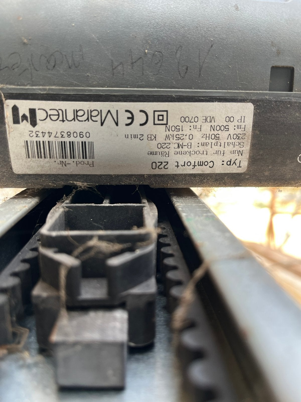 motor sectionaalpoort 220v, Doe-het-zelf en Bouw, Ophalen, Gebruikt