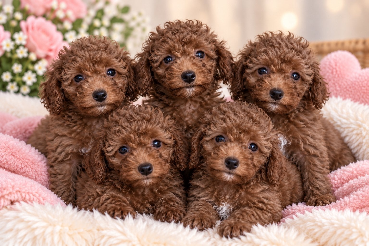 ADORABLES BÉBÉS CANICHES TOY / NAINS, Caniche, Maladie de Carré (chiens), Plusieurs, Belgique