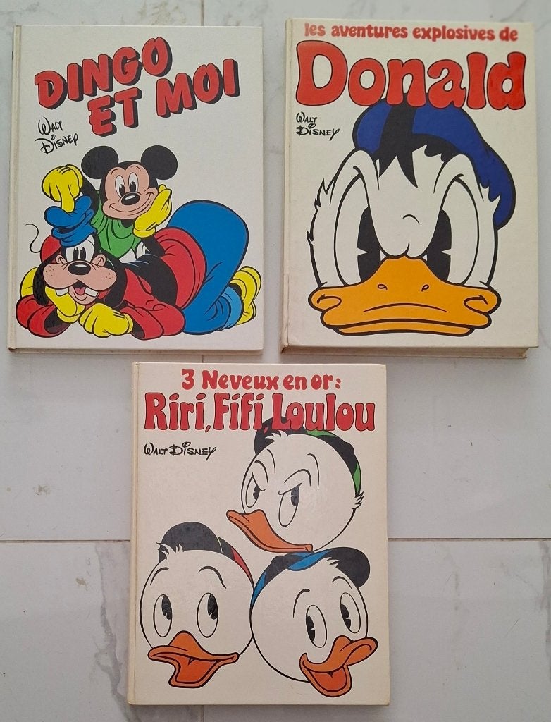 walt disney BD integrale A3 FRANCE LOISIR HACHETTE, Plusieurs BD, Enlèvement ou Envoi, Comme neuf, WALT DISNEY
