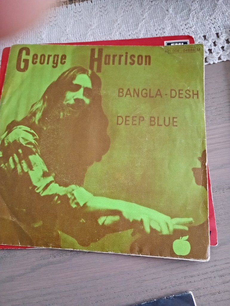 George Harrison - Bangla Desh, Cd's en Dvd's, Vinyl Singles, Gebruikt, Verzenden, 7 inch, Fotohoes