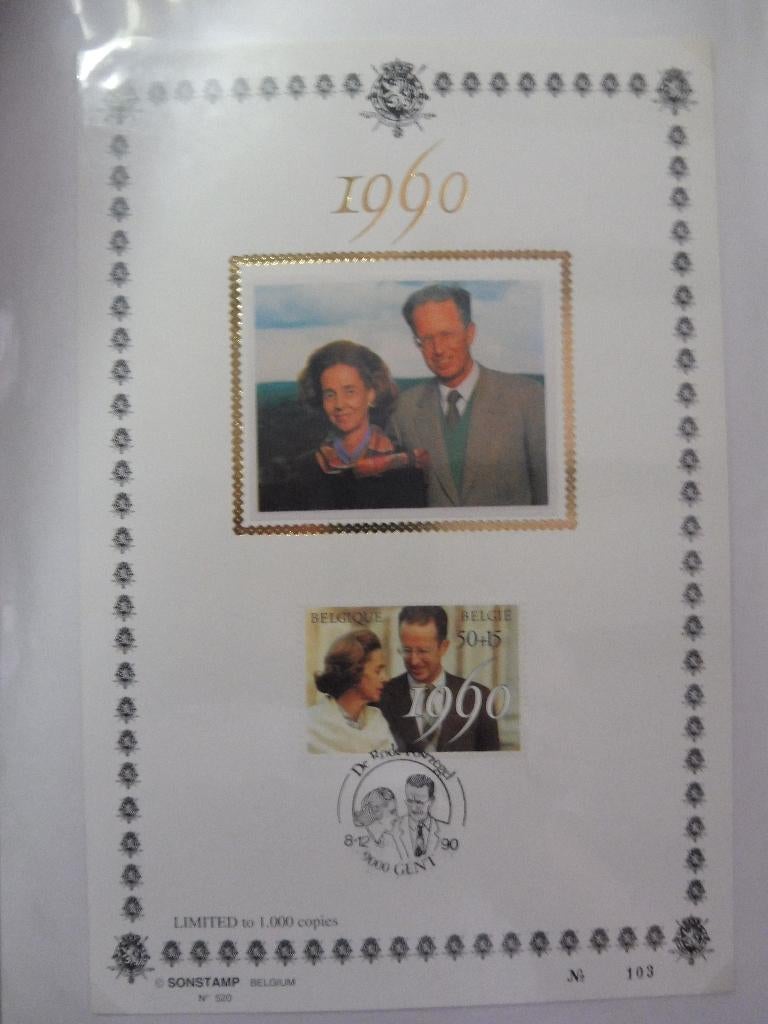 speciale kaarten 1005/03, Postzegels en Munten, Ophalen of Verzenden, Zonder envelop, Gestempeld, Gestempeld
