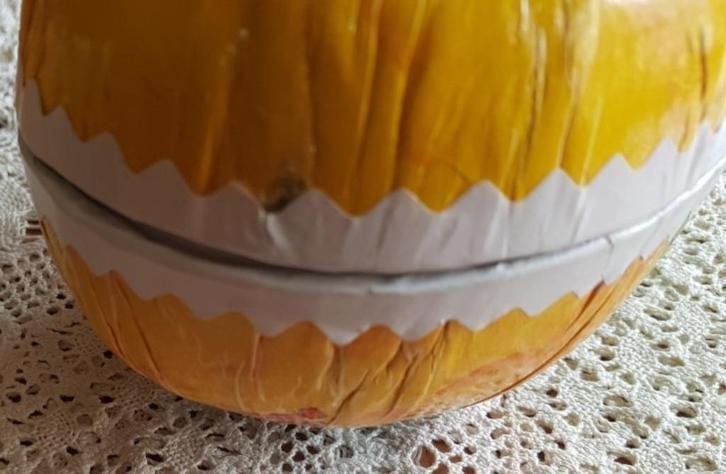 SALE Vintage grote kartonnen candy container PASEN, Gebruikt, -, -, Ophalen of Verzenden