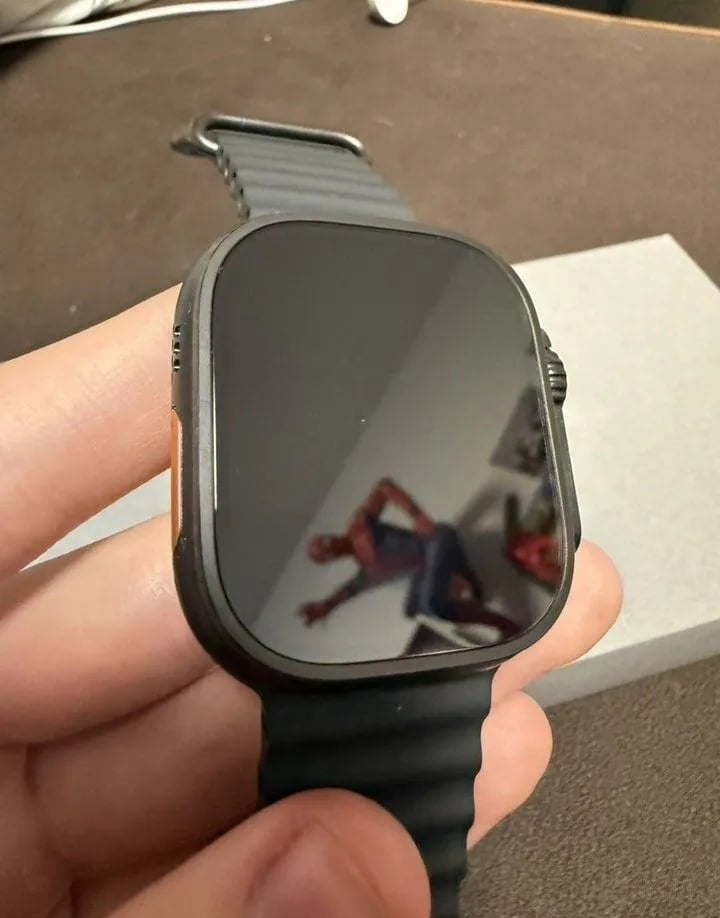 Apple watch ultra 3 49 mm black, Zwart, Apple Watch, Ophalen of Verzenden, Zo goed als nieuw