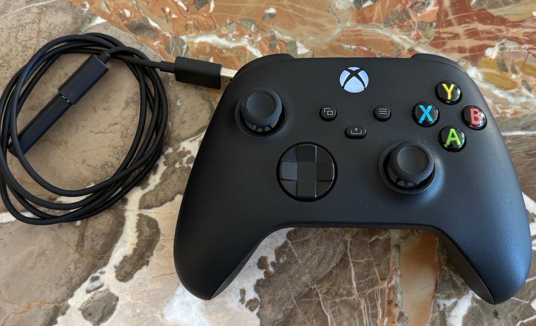 Xbox Series X Wireless Controller + USB Adapter voor PC, Ophalen of Verzenden, Zo goed als nieuw, Controller, Xbox Series X
