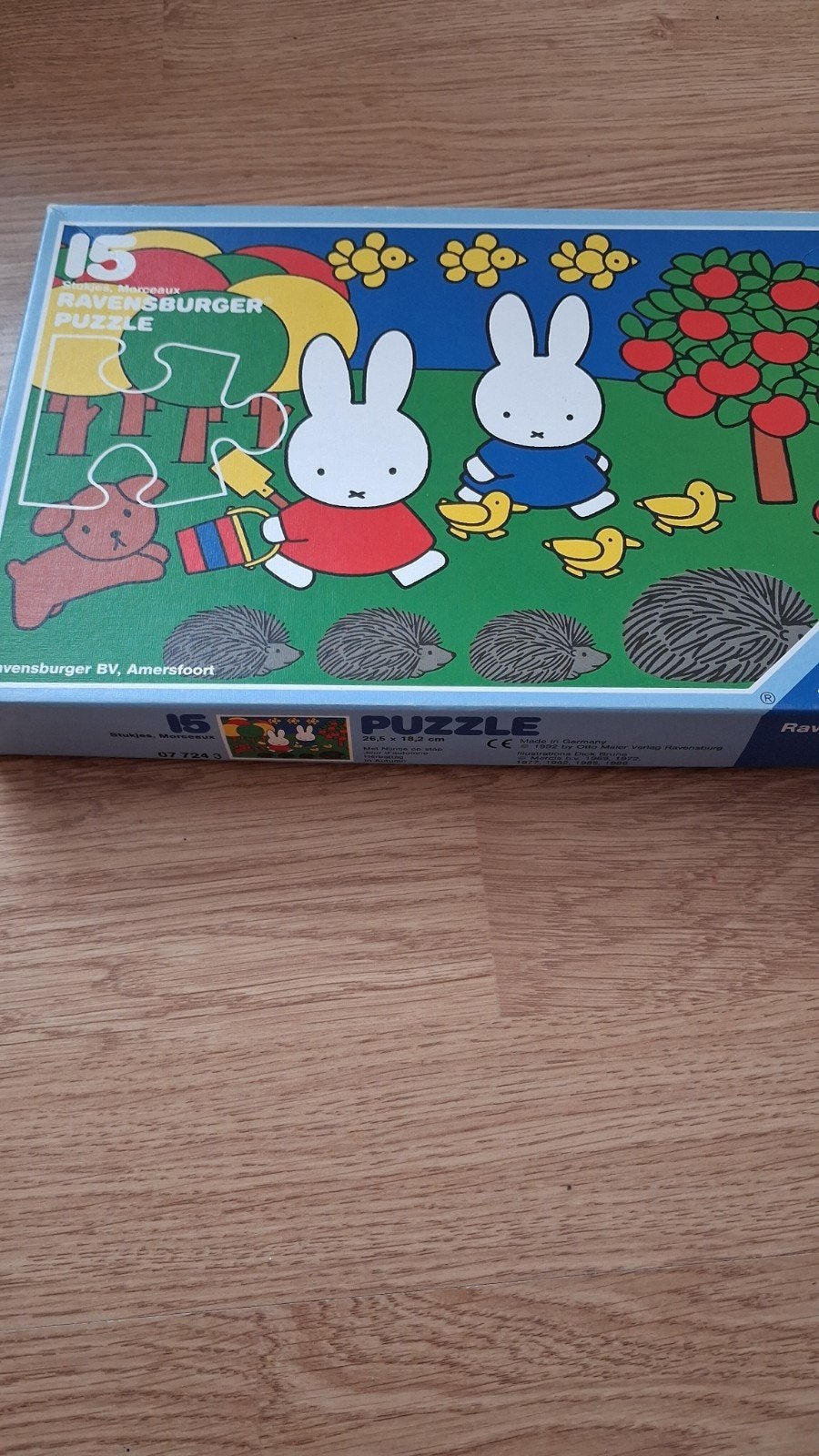 Puzzle Miffy (15 pièces), Enlèvement, 10 à 50 pièces