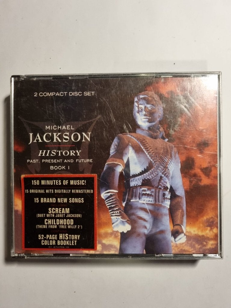 Michael Jackson - HIStory - Past, Present And Future - Book, Ophalen of Verzenden, Gebruikt