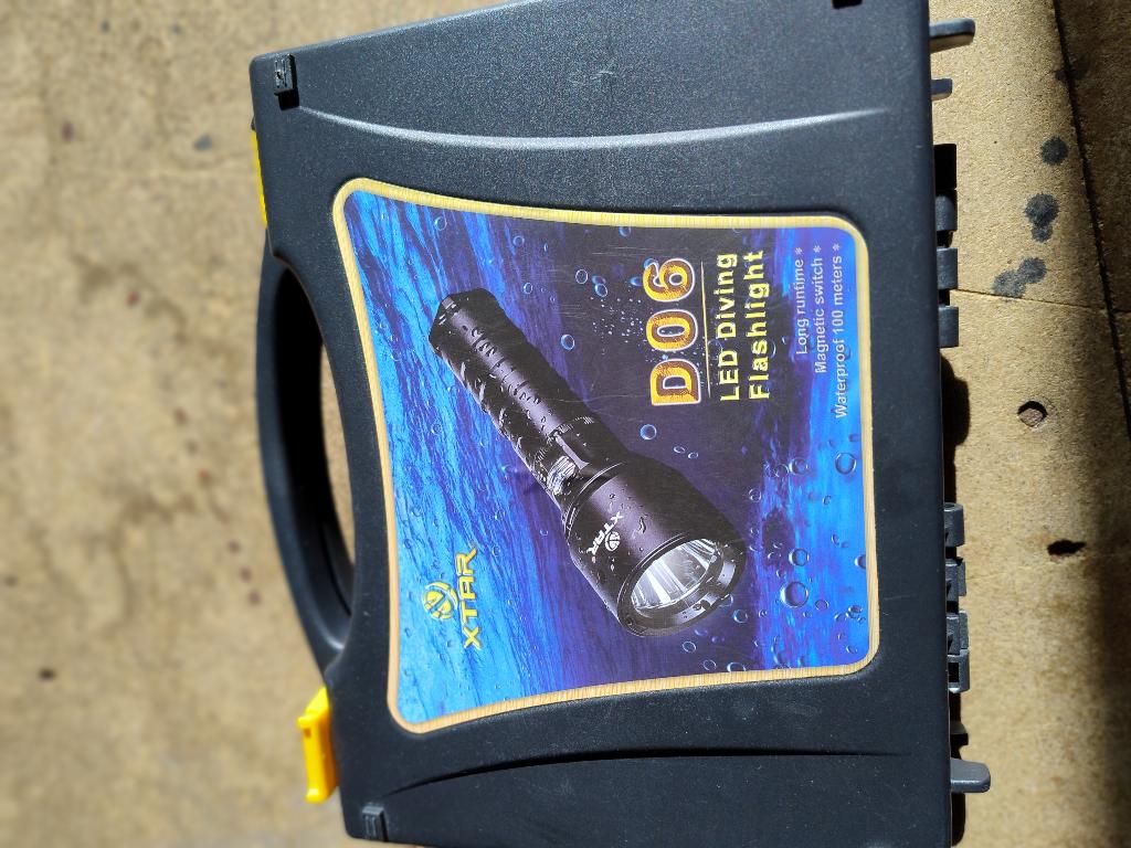 XTAR 06, Ophalen, Zo goed als nieuw, Duiklamp