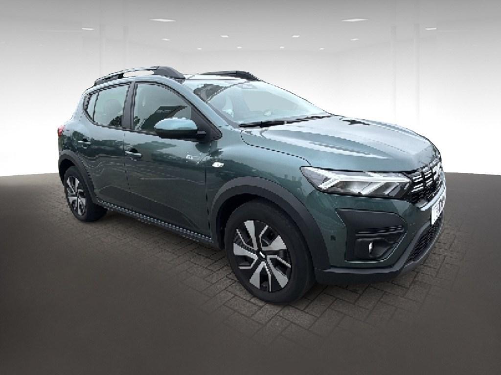 Dacia Sandero Stepway Expression TCe 90, Auto's, Xenon verlichting, Zwart, 91 pk, 67 kW