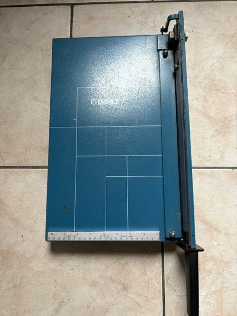 Machine de découpe de papier Dahle, Divers, Enlèvement ou Envoi, Utilisé