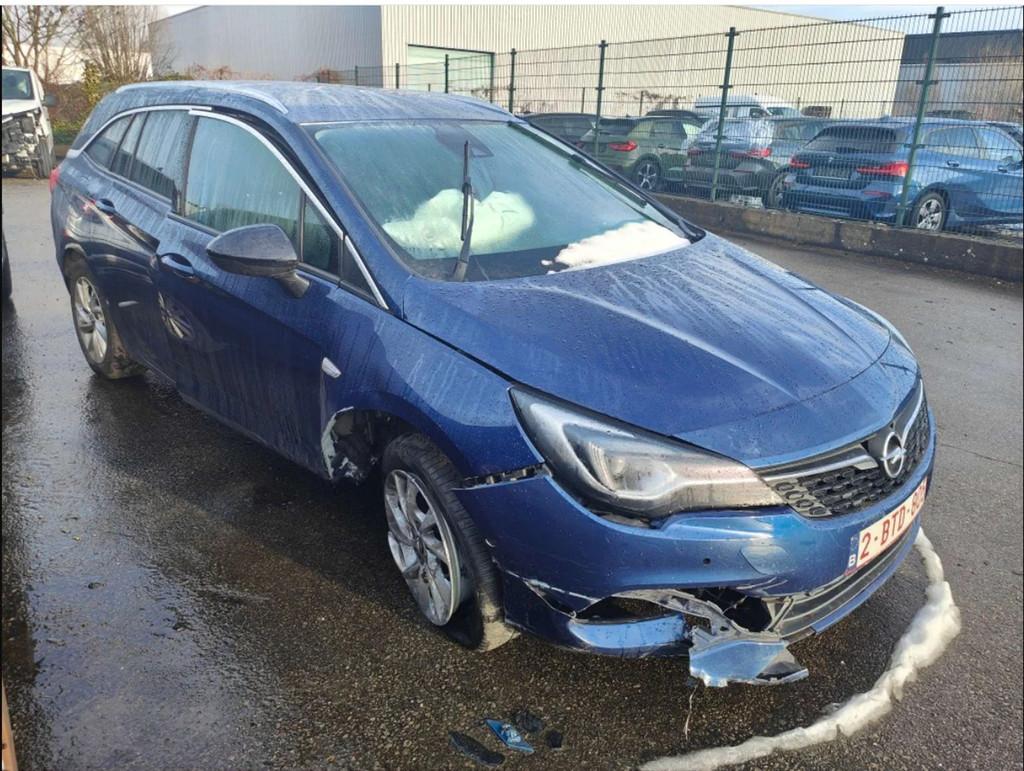 Opel Astra 1.5d * épave * Ne Roule Pas (bj 2022), Auto diversen, Ongevalwagen, Opel, Handgeschakeld, Diesel, Break, Blauw