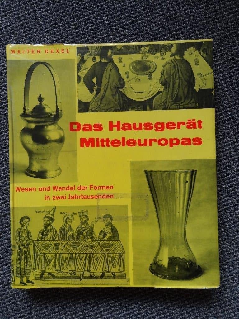 Hausgerät Mitteleuropas, Vienne et Walk of Forms, W Dexel, Envoi, Utilisé, Autres sujets/thèmes