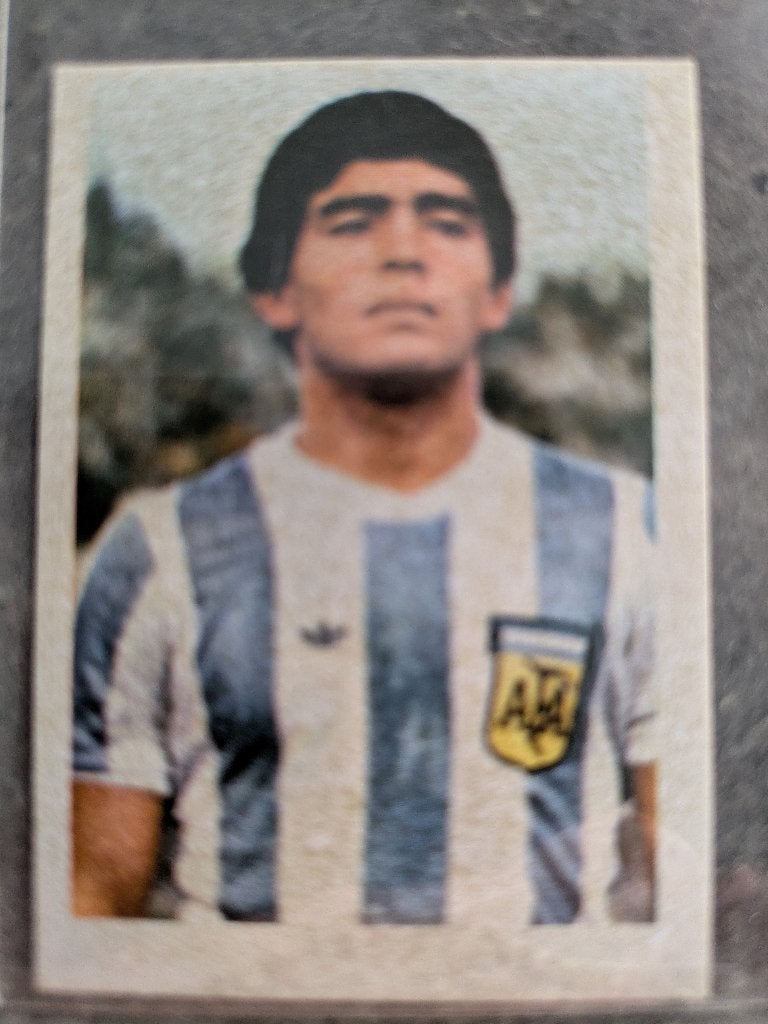 Football MARADONA DIEGO ARGENTINE COUPE MONDE 1982 ESPAGNE, Enlèvement ou Envoi, Image