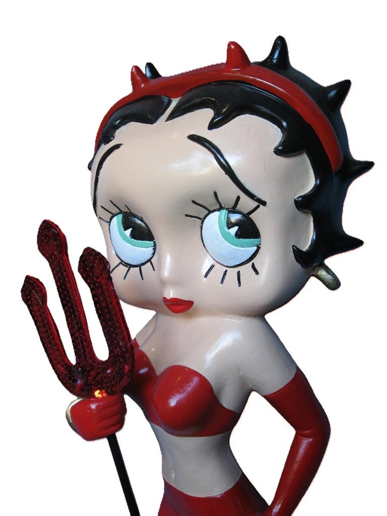 BB. "She Devil" Hot Betty Boop, Antiquités & Art, Enlèvement, Sculpture, Plastique