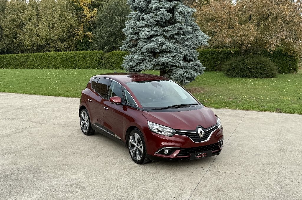 Renault Scenic 1.5 Diesel * Automatique - Keyless * GAR 12M, Autos, Rouge, Achat, Euro 6, Garantie prolongée
