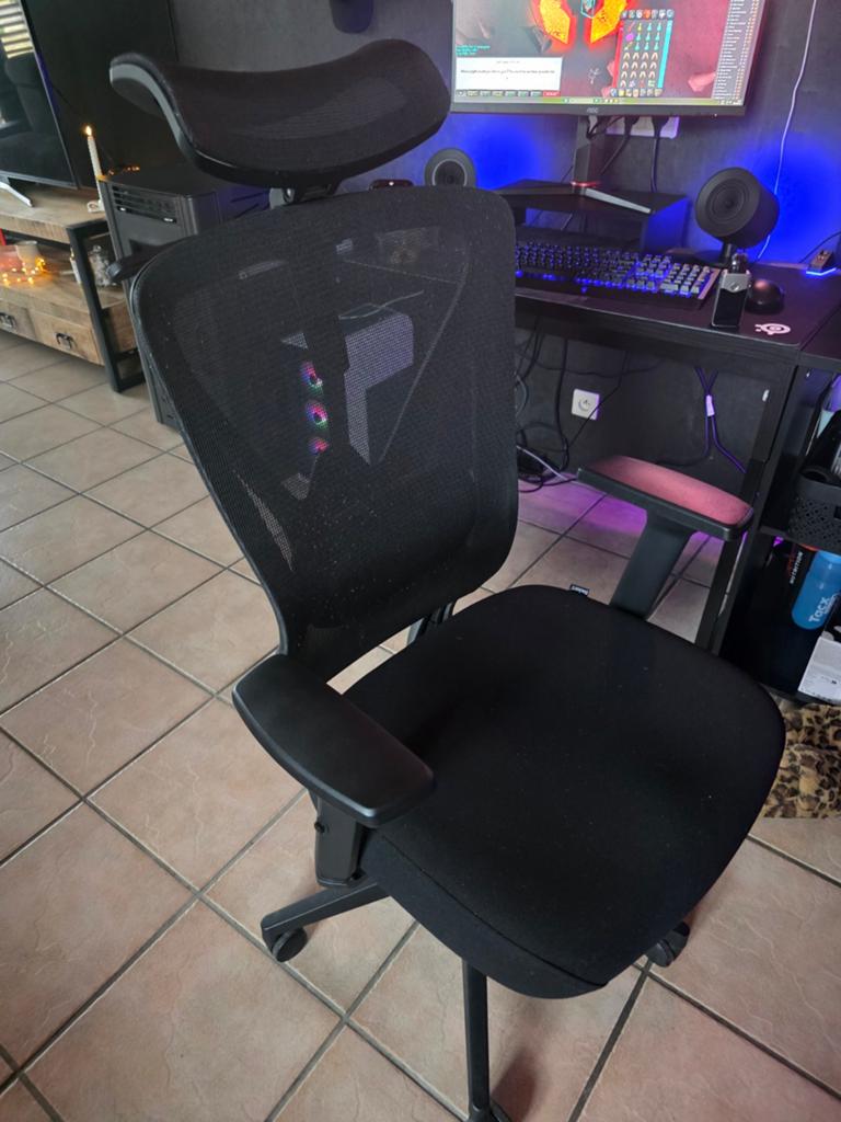 Ergonomische gamestoel Backerz, Enlèvement ou Envoi