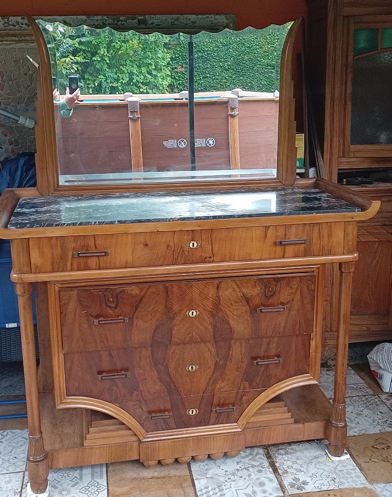 unieke art deco /nouveau commode, Enlèvement