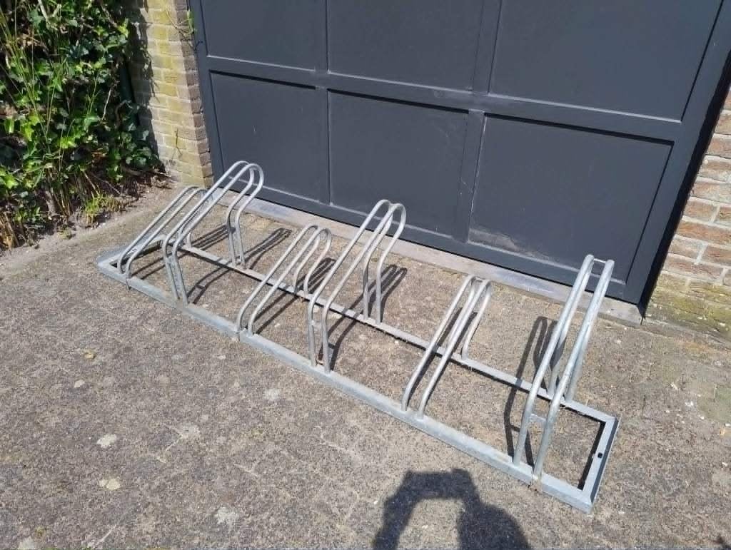 Gegalvaniseerd fietsenrek voor 6 fietsen, Enlèvement, Utilisé