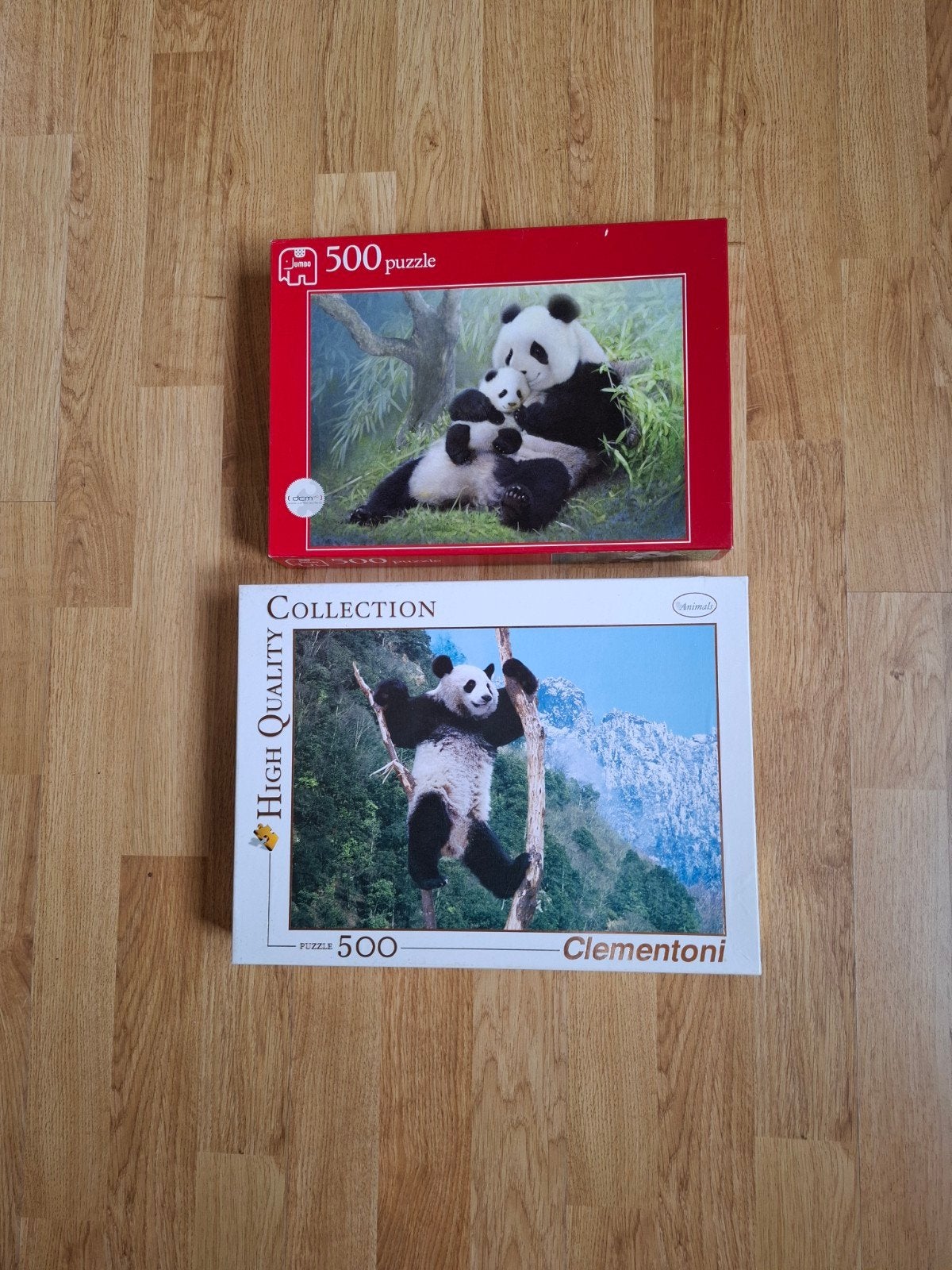 2 puzzels, Ophalen, 500 t/m 1500 stukjes, Zo goed als nieuw, Legpuzzel